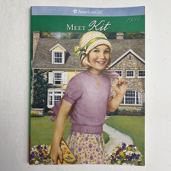 American Girl Other - American Girl Book 1 Meet Kit by Valerie Tripp Paperback Vintage 2000